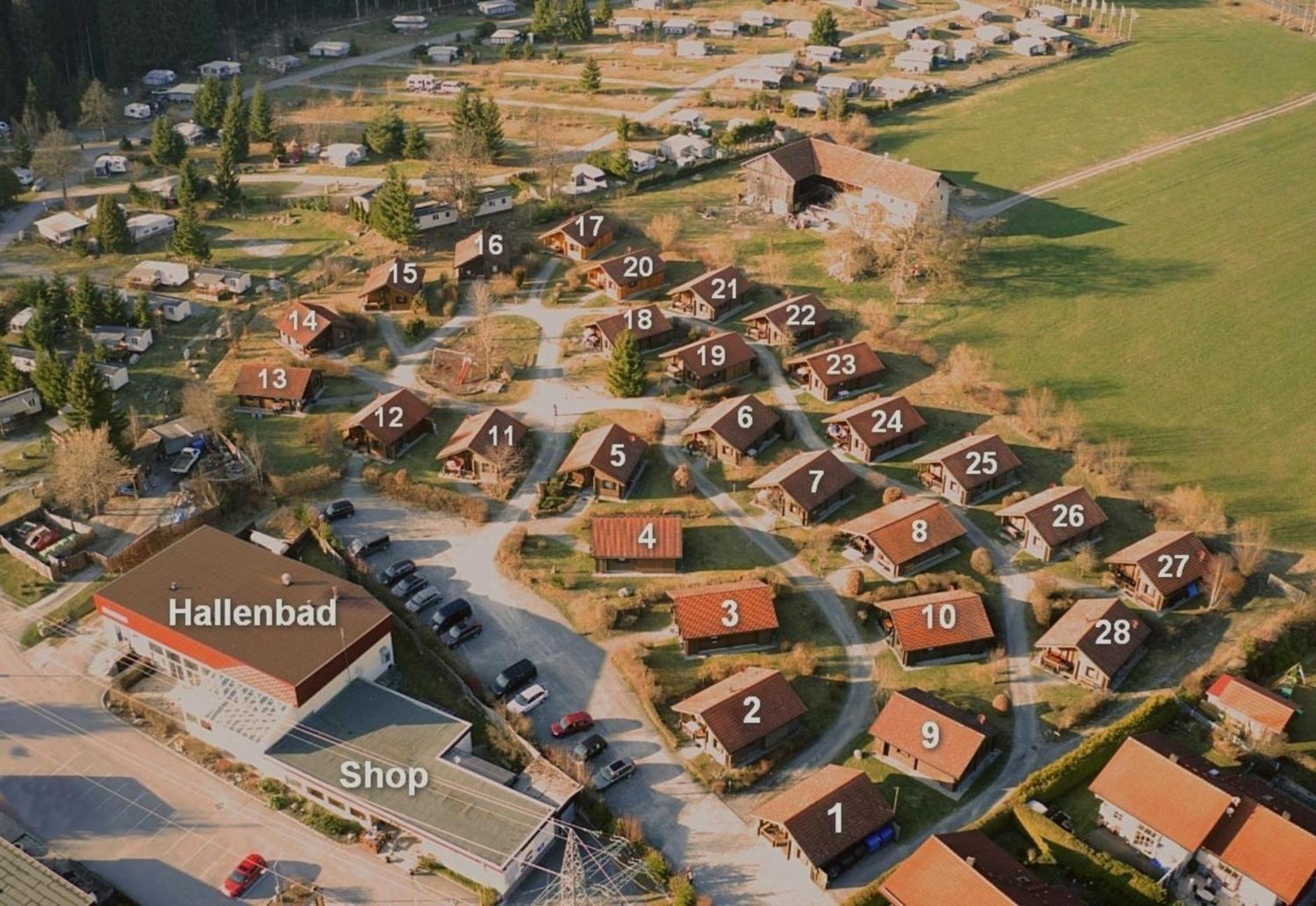 Ferienhaus Nr 15, Typ A, Feriendorf Jaegerpark, Bayerischer Wald Viechtach Esterno foto