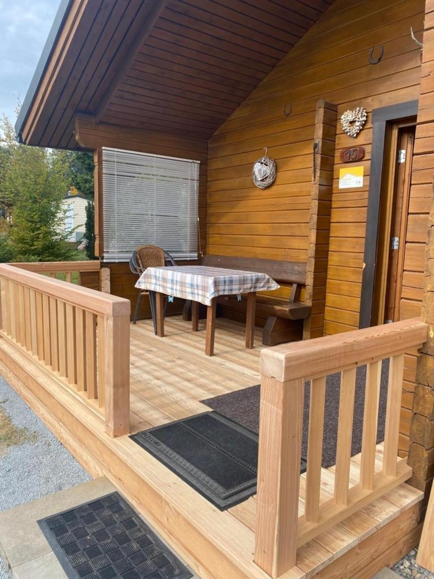 Ferienhaus Nr 15, Typ A, Feriendorf Jaegerpark, Bayerischer Wald Viechtach Esterno foto